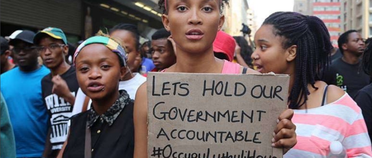 South Africa’s Youth Becoming More Active in Undesirable Political System